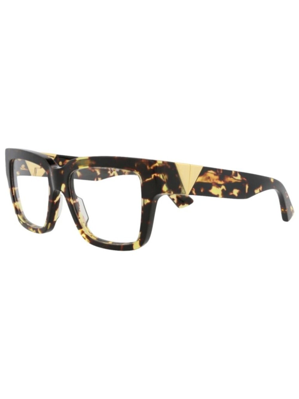 New Bottega Veneta Women's Eyeglasses Square Rectangle Recycled Acetate Frame